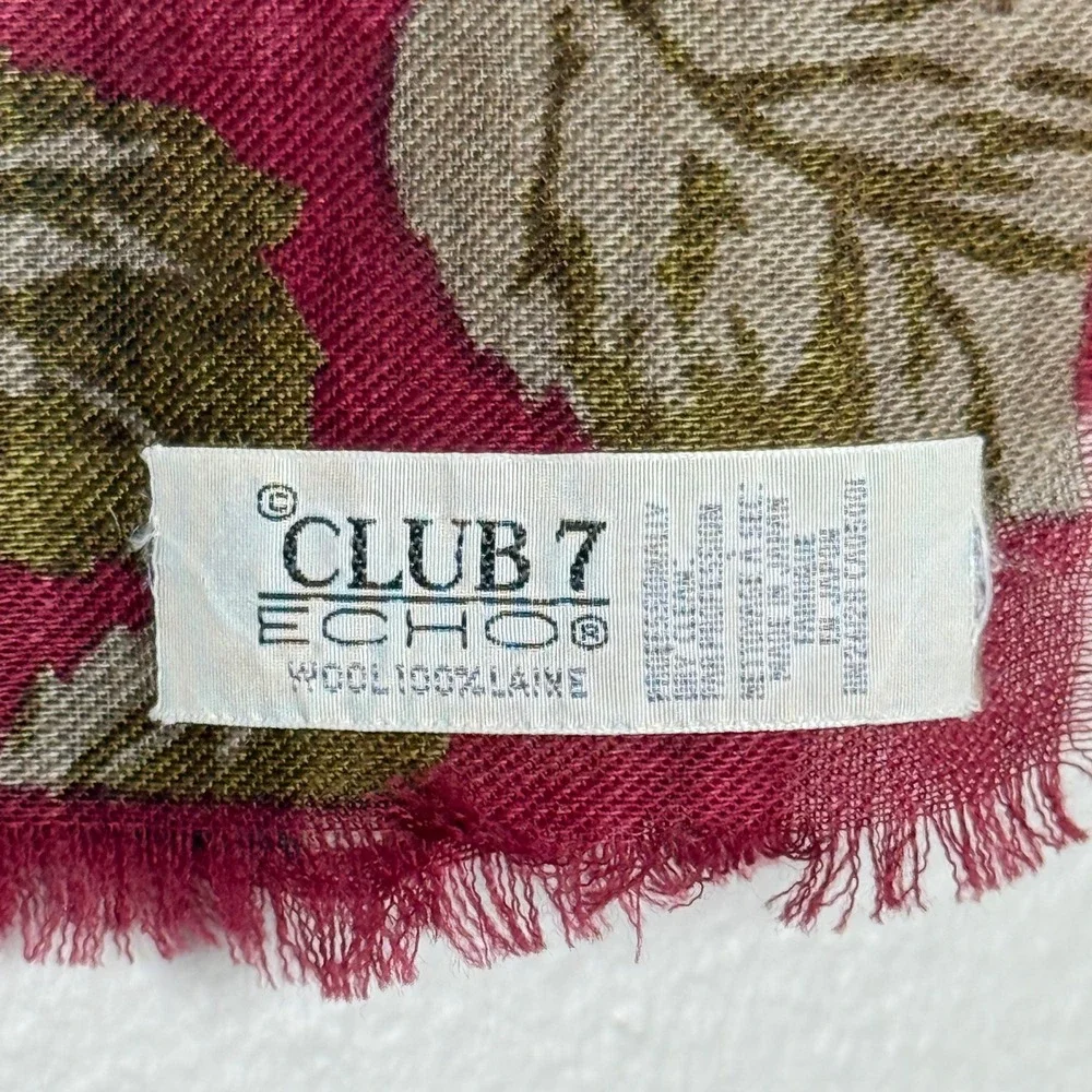 Club 7 Echo Wool‎ Scarf 34